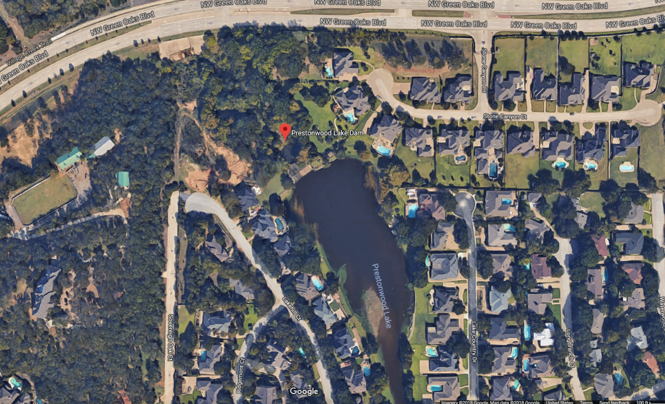 Rain causes damage to Arlington dam, Mayor issues state of emergency
